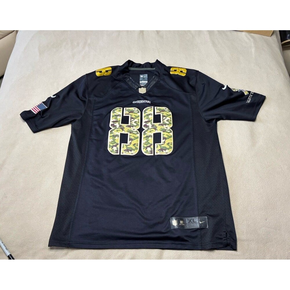 Dez Bryant #88 Dallas Cowboys Salute to Service Nike Jersey Size XL Black Camo